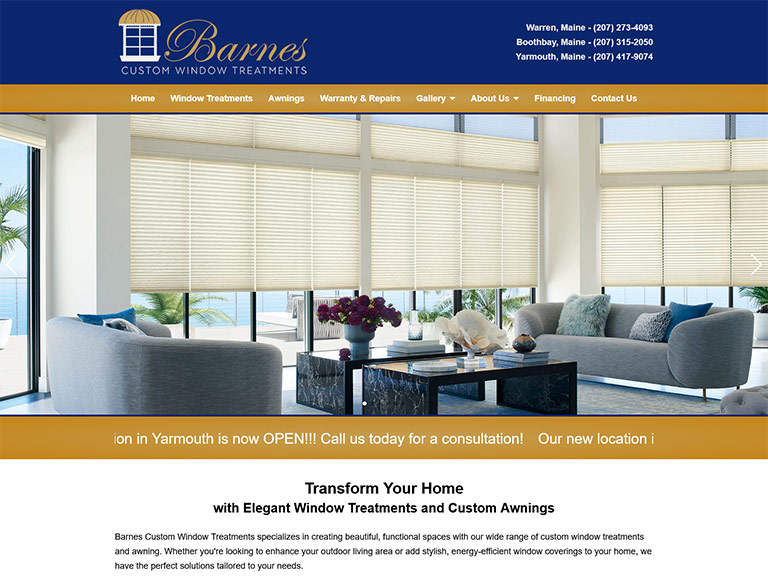 Barnes Custom Window Treatments