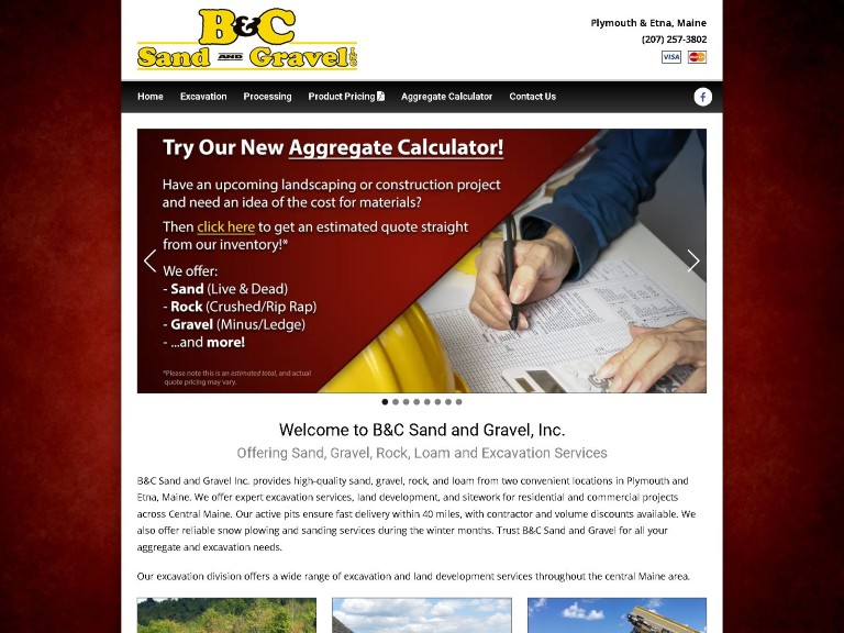 B & C Sand and Gravel Inc.
