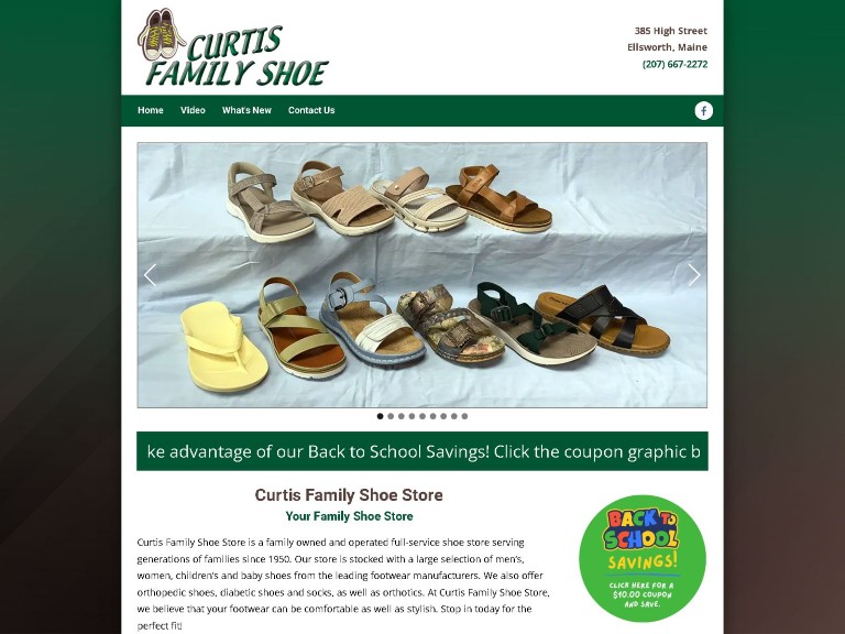 Curtis Family Shoe Store