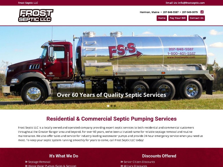 Frost Septic