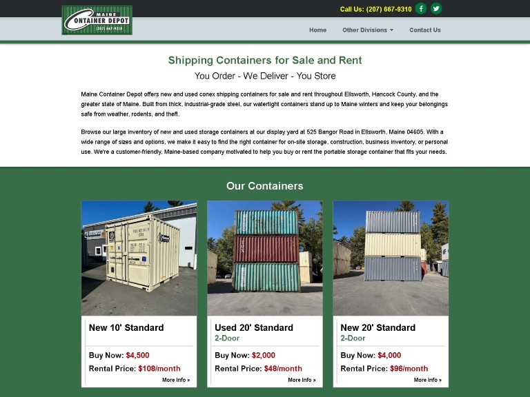 Maine Container Depot