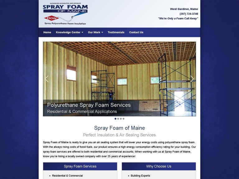 Spray Foam of Maine